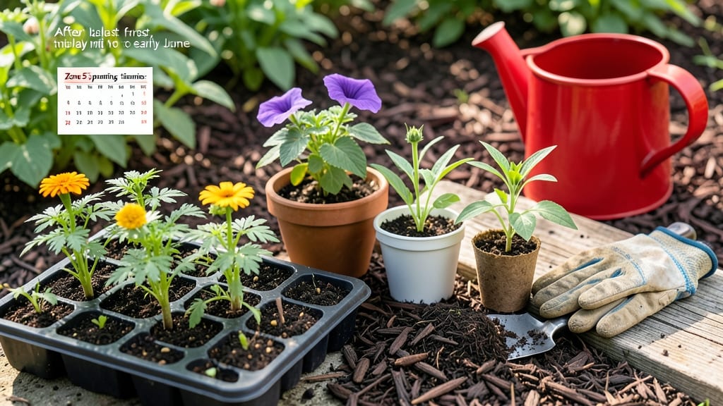 When to Plant Annuals in Zone 5: Cold-Hardy Varieties That Survive Late Frost
