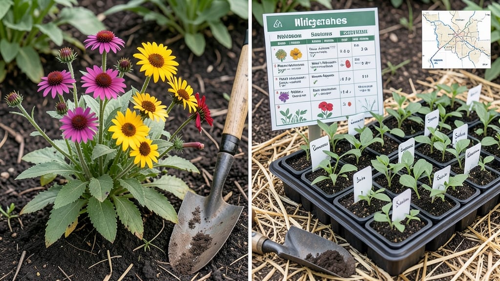 When to Plant Flowers in Michigan: Exact Weeks Before Last Frost by Zone