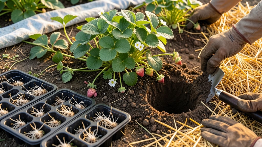 When Do You Plant Strawberries in Kentucky: Microclimate-Specific Months for Zero-Frost Survival