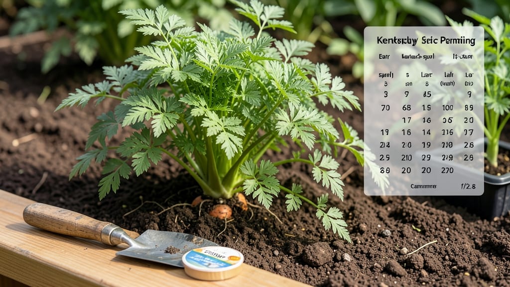 When to Plant Carrots in Kentucky: Soil Temp & Frost-Free Calendar for Crisp Roots