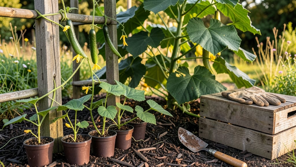 When to Plant Cucumbers in Zone 8b: Exact Weeks Before Frost for Maximum Yield