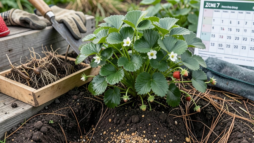 When Do You Plant Strawberries in Zone 7: Exact Weeks Before Last Frost for Sweetest Fruits
