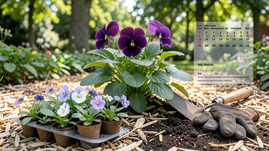 When Is the Best Time to Plant Pansies in Georgia: Cool-Season Window for Year-Round Color